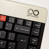 Console8 keyboard decals - beige & red