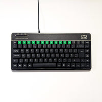 Console8 keyboard decals - black & green