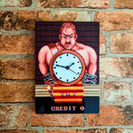 Final Fight inspired "Hagger" large wall clock