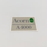 Acorn A4000 case badge