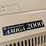 Amiga A2000 case badge