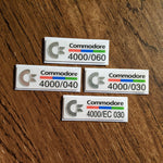 Commodore Amiga A4000 replacement badges