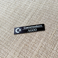 Amiga A600 case badge