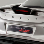 "LOTUS" spaced & curved lettering (Evora 400)