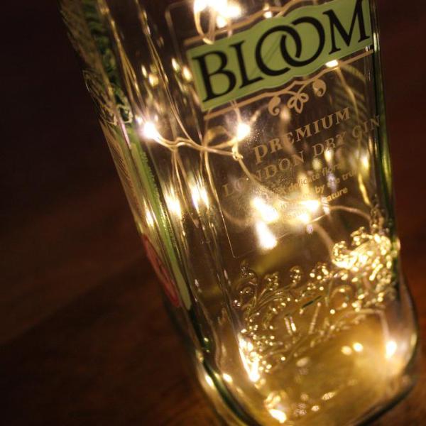 "Bloom" Gin Bottle Light