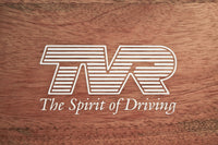 TVR - "The Spirit of Driving" logo with slogan