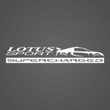 LOTUS SPORT SUPERCHARGED decal
