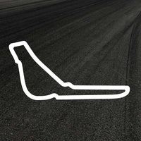 Monza Circuit Outline decal