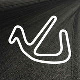 Anglesey Circuit Outline decal