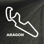 Aragon Circuit Outline decal