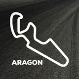 Aragon Circuit Outline decal