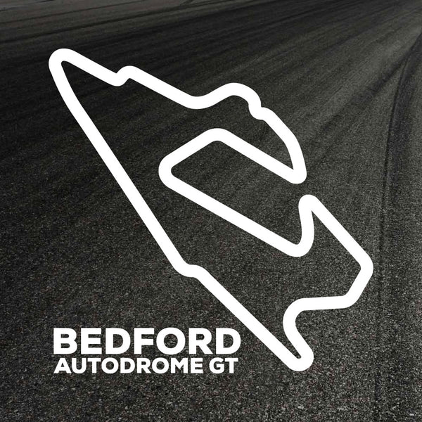 Bedford Circuit Outline decal