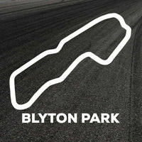 Blyton Park Circuit Outline decal