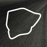 Castle Combe Circuit Outline decal