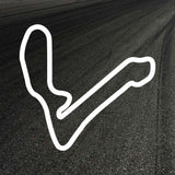 Croft Circuit Outline decal