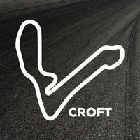 Croft Circuit Outline decal