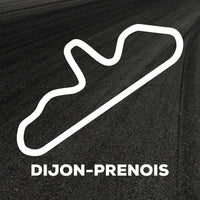 Dijon-Prenois Circuit Outline decal