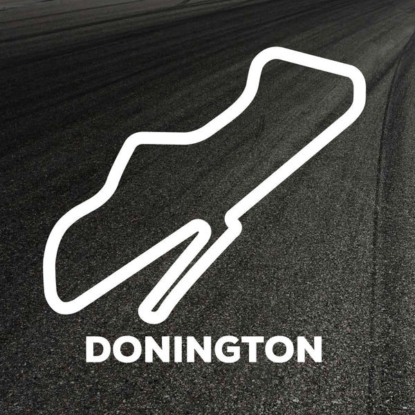 Donington Circuit Outline decal