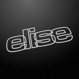 "elise" 80s style retro decal