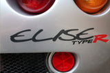 "ELISE TYPE R" decal for Lotus Elise S1