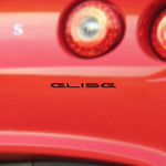 "ELISE" decal for Lotus Elise S2 (Later Toyota cars)