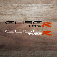 "ELISE TYPE R" decal for Lotus Elise S2