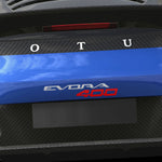 "EVORA 400" decal