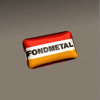 FONDMETAL 3D domed mini-badge