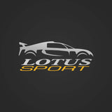 LOTUS SPORT decal (stacked version)