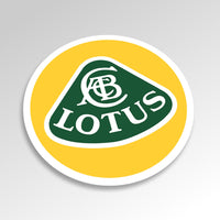 LOTUS badge sticker, full colour (90mm diameter)