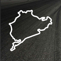 Nurburgring Circuit Outline decal