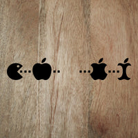 Exclusive Pac-man Apple iMac decal