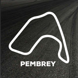 Pembrey Circuit Outline decal