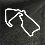 Silverstone Circuit Outline decal
