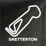 Snetterton Circuit Outline decal