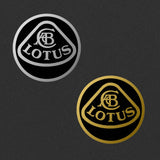 45mm LOTUS badge sticker (to suit Team Dynamics wheel centres)