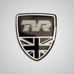 TVR "shield" 3D domed sticker / badge